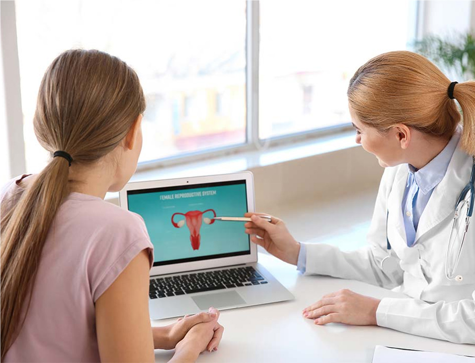 Doctor Educating a Patient